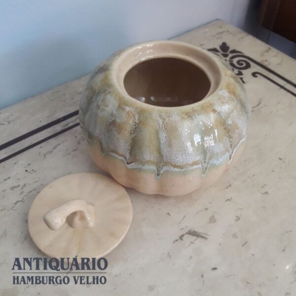 Pote de porcelana em formato de abóbora - Imagem 4