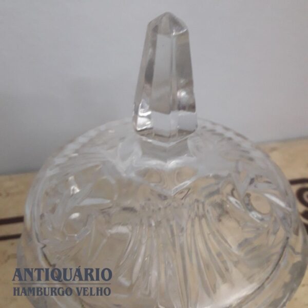 Bomboniere em grosso cristal transparente - Imagem 3