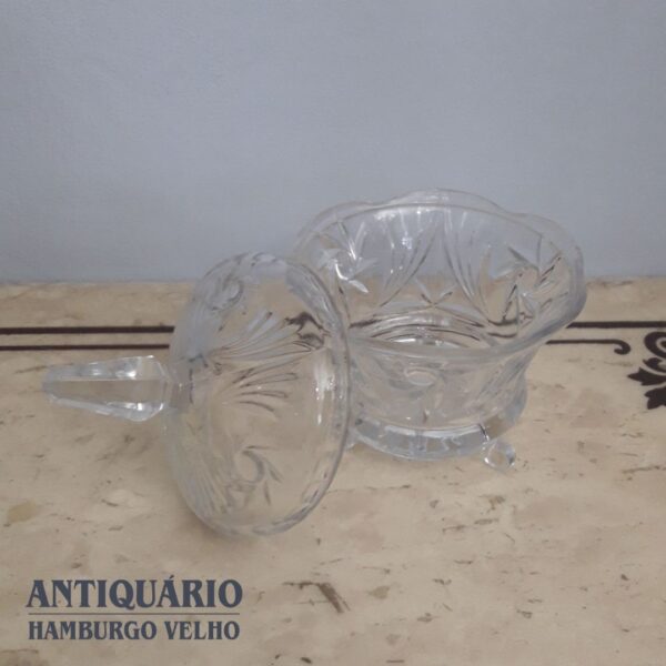 Bomboniere em grosso cristal transparente - Imagem 5