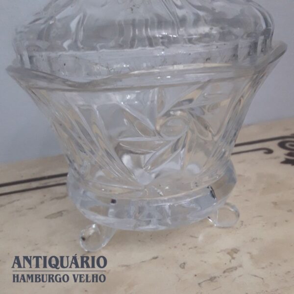 Bomboniere em grosso cristal transparente - Imagem 6