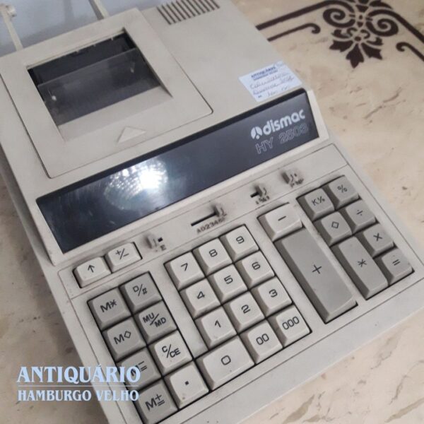 Calculadora antiga, marca Dismac - Imagem 3