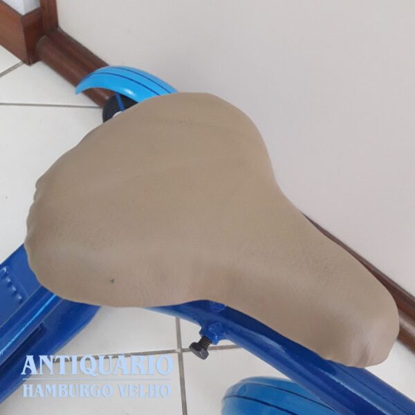 Triciclo azul, antigo - Imagem 4