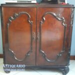 Rádio/ Vitrola, antiga, anos 50