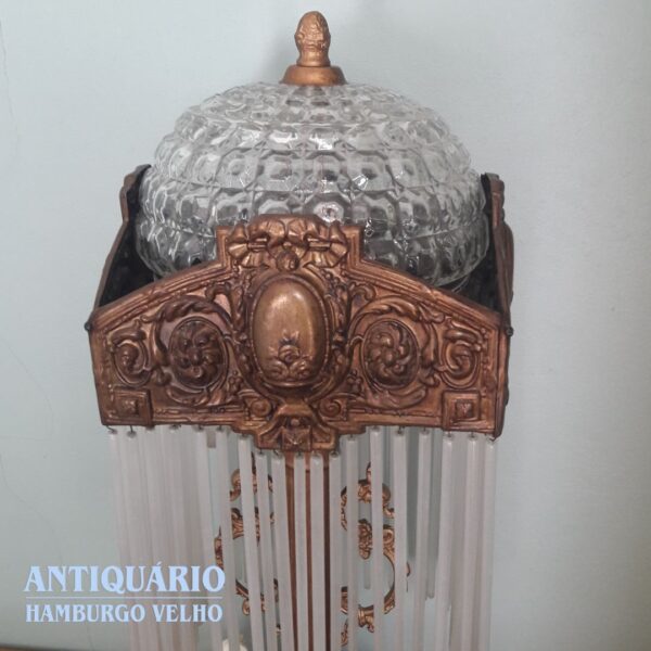 Abajur antigo, Art Noveau - Imagem 3