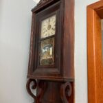 Relógio de parede American Clock com gabinete