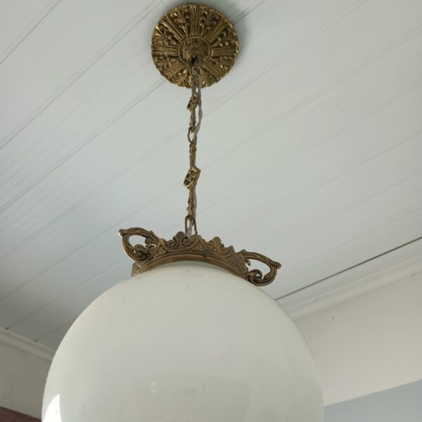 Lustre pendente de bronze para uma lâmpada - Imagem 3