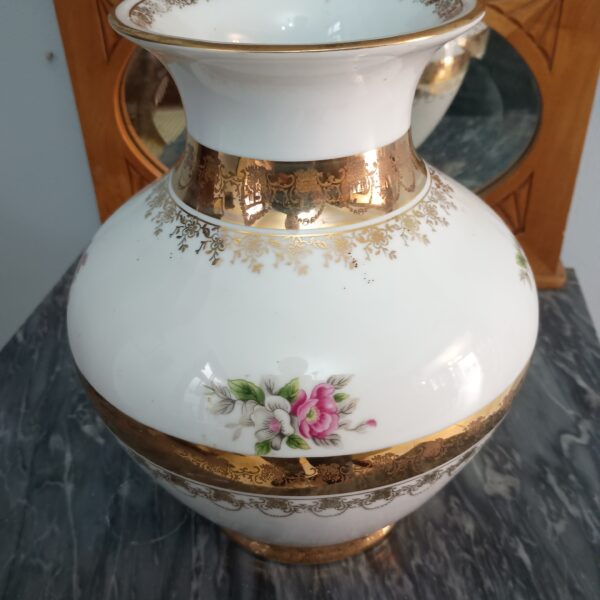Vaso de porcelana floral - Imagem 5